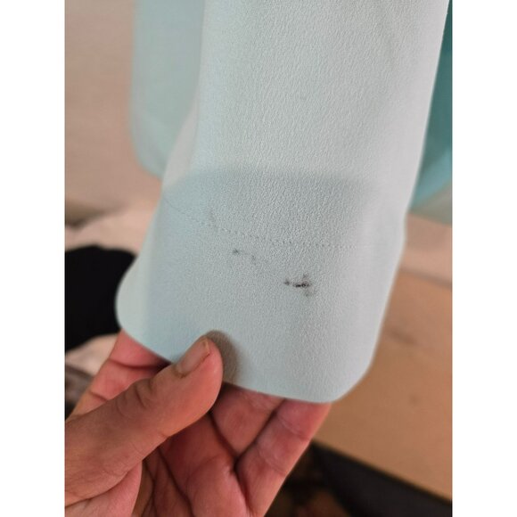 B. Darlin Seafoam Green Mini Apron Dress Size 3/4 Beautiful Elegant - Picture 4 of 9